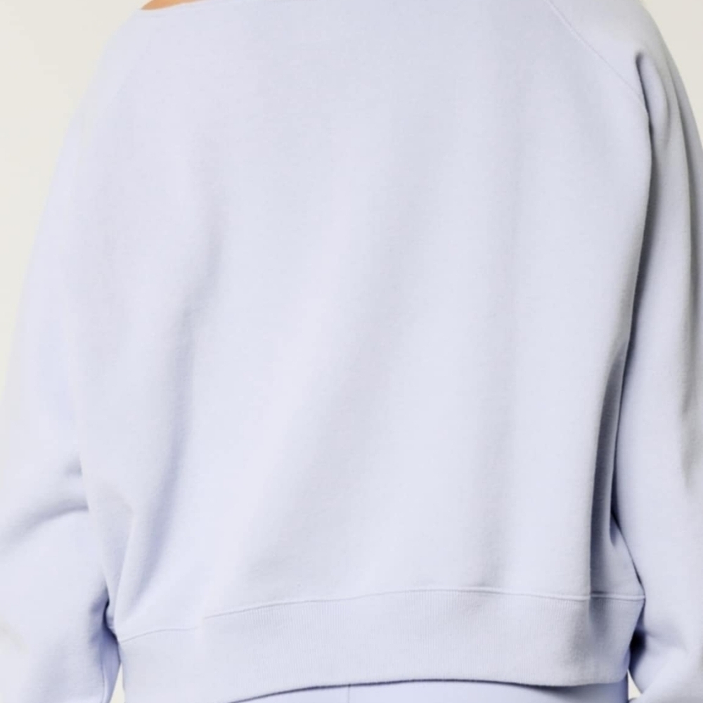 Hollister Sky Blue NYC Bomber Jacket - Picture 3 of 4